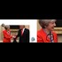 UK ZOG PM Theresa May in masonic grip with Trump, while wearing a boy-love necklace (spiral)