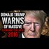 Donald Trump Warns of Massive Economic Collapse 2016