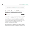 Deleted blog that explainins how to cure Covid-19
