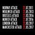 Are the dates of 'terror' events predictable by analysing numerology used by secret societies? Stealing your liberty through false flags?