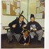 Photo shows Chicago police officers posing with black man wearing antlers