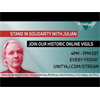 #Unity4J 15.0 Online Vigil in support of Julian Assange and WikiLeaks