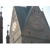 Pentagram and Star of David on mormon church