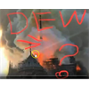 Screenshot: DEW Laser Beam Deployed Against Notra Dame Cathedral April 15, 2019 - Thanx AplaneTruth2 @ YouTube