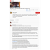 Screenshot: Censored on YouTube, Post Mentioned a Forbidden Subject Starts With J Rhymes With News - Sure Jews are church burners as well they sponsor abortion, sectarian strife & hostile immigration