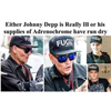 Pictures of celebrities going through Adrenochrome withdrawals -- Johnny Depp, Celine Dion -- Fuckers need to rot in hell!!