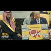 Trump Boasts of Killer Arms Sales in Meeting with Saudi Dictator, Using Cartoonish Charts