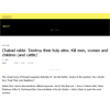 Chabad rabbi: