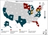 Known states which utilize 'tower dump' stingray devices for dragnet data collection, even of people who are not related to a specific investigation