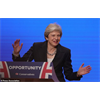 Theresa ( Jewess ) May DANCES onto stage to Abba at Tory Party Conference. - ( So much for dignity & statesmanship from a