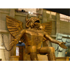 Moloch statue exposed in front of Colosseum in Rome