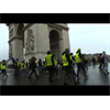 'Yellow vests' gather around the Arc de Triomphe in Paris