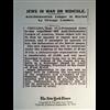 Birth of Fake News. 1913 NYT: