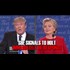 Hillary signaling to moderator during rigged debate?
