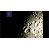 Large Ship Leaves the Moon/Clear Video.