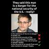 They said this man is a danger for the national security of the U.S. - really?