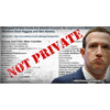 Facebook is not private because it's partnered with a NATO and their censorship is funded by the US government