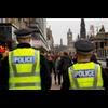 Massive anti-terror operation as Christmas revellers pack Scotland's capital city Edinburgh.