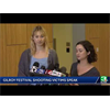 Two victims wounded in the Gilroy Garlic Festival shooting speak. Top comments calling them Crisis Actors