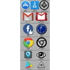Judeo-Satanist symbolism in Big Tech logos