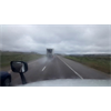 Trucker Steve @ BigRigTravels on I 80 East in the Fort Bridger/Lyman Area of Wyoming May 23, 2019 .. white farmer's fields & snow, more hard evidence the