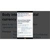 PATENT 060606 - MICROSOFT BODY INTERFACED DIGITAL CURRENCY