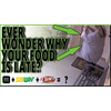 400 lb. Uber Eats driver shown on gps getting fried chicken for herself or was there another reason for her going through a Raising Cane's Drive-thru?