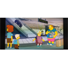 The Simpsons loves hiding shadow agenda in plain sight. Child trafficking in plain sight, distracted patrons (lady in the back on her phone).