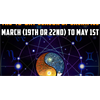 The Season of Sacrifice is a 40-day period between March 19th and May 1st. Its name was coined by the Dark Occultists of this world