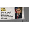 Judicial Watch Statement on Resignation of Attorney General Bill Barr