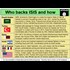 Who Supports ISIS with weapons, funds, and vehicles.